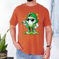 St Patrick Day Baseball Drip Ice Cream Men Boys Kids Men's Comfort Colors T-Shirt Yam St Patrick Day Baseball Drip Ice Cream Men Boys Kids Men's Comfort Colors T-Shirt Yam
