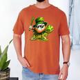 St Patrick’s Day Baseball Shamrock Player Men's Comfort Colors T-Shirt Yam St Patrick’s Day Baseball Shamrock Player Men's Comfort Colors T-Shirt Yam