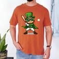 St Patrick’s Day Leprechaun Baseball Irish Graphic Men's Comfort Colors T-Shirt Yam St Patrick’s Day Leprechaun Baseball Irish Graphic Men's Comfort Colors T-Shirt Yam