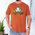 St Patricks Day Shamrock Sports Baseball Basketball Football Men's Comfort Colors T-Shirt Yam St Patricks Day Shamrock Sports Baseball Basketball Football Men's Comfort Colors T-Shirt Yam