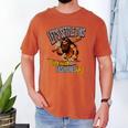 Stoneage Caveman Neolithic History Baseball Dad Father Men's Comfort Colors T-Shirt Yam