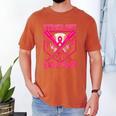 Strike Out Breast Cancer Baseball Ice Cream Drip Men's Comfort Colors T-Shirt Yam Strike Out Breast Cancer Baseball Ice Cream Drip Men's Comfort Colors T-Shirt Yam