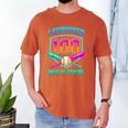 I Survived 100 Days Of School Baseball Drip Men's Comfort Colors T-Shirt Yam I Survived 100 Days Of School Baseball Drip Men's Comfort Colors T-Shirt Yam