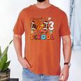 I Survived 67 33 Days Of School Baseball Basketball Football Men's Comfort Colors T-Shirt Yam I Survived 67 33 Days Of School Baseball Basketball Football Men's Comfort Colors T-Shirt Yam
