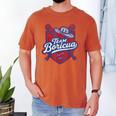 Team Boricua Puerto Rico Baseball Coqui Frog Pava Hat Fan Men's Comfort Colors T-Shirt Yam Team Boricua Puerto Rico Baseball Coqui Frog Pava Hat Fan Men's Comfort Colors T-Shirt Yam