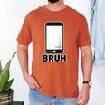 Texted First Bruh Seen Message Valentine's Day Humor Raglan Baseball Tee Men's Comfort Colors T-Shirt Yam Texted First Bruh Seen Message Valentine's Day Humor Raglan Baseball Tee Men's Comfort Colors T-Shirt Yam