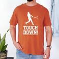 Touchdown Baseball Football Sports Men's Comfort Colors T-Shirt Yam Touchdown Baseball Football Sports Men's Comfort Colors T-Shirt Yam