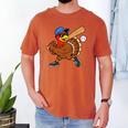 Turkey Baseball Thanksgiving Sports Humor Men Boy Kids Men's Comfort Colors T-Shirt Yam Turkey Baseball Thanksgiving Sports Humor Men Boy Kids Men's Comfort Colors T-Shirt Yam
