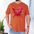 Valentines Day Baseball Red Heart Dab Boys Girls Kids Men's Comfort Colors T-Shirt Yam Valentines Day Baseball Red Heart Dab Boys Girls Kids Men's Comfort Colors T-Shirt Yam