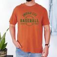 Wizard Of Oz Emerald City Baseball Costume Halloween Men's Comfort Colors T-Shirt Yam