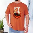 Women's 67 Baseball Boys Birthday Teens Six Seven Brainrot Men's Comfort Colors T-Shirt Yam Women's 67 Baseball Boys Birthday Teens Six Seven Brainrot Men's Comfort Colors T-Shirt Yam