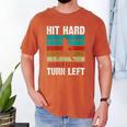Women's Retro Hit Hard Run Fast Turn Left Baseball Lover Men's Comfort Colors T-Shirt Yam Women's Retro Hit Hard Run Fast Turn Left Baseball Lover Men's Comfort Colors T-Shirt Yam