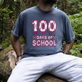 100 Days Of School Baseball Ice Cream Drip 100th Day Boys Men's Comfort Colors T-Shirt Denim