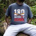 100 Days Of School Baseball 100 Days Smarter Boys Student Men's Comfort Colors T-Shirt Denim 100 Days Of School Baseball 100 Days Smarter Boys Student Men's Comfort Colors T-Shirt Denim
