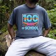 100 Days Of School Drip Ice Cream Baseball For Teacher Kids Premium Tri-Blend Men's Comfort Colors T-Shirt Denim