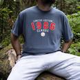 40 Year Old 1986 Classic Baseball 40th Birthday Men's Comfort Colors T-Shirt Denim