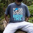 5th Birthday Dabbing Baseball Boys Bruh I'm 5 Year Old Men's Comfort Colors T-Shirt Denim