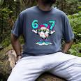 67 Baseball Drip Ice Cream 67 Baseball Men Boy Kids Men's Comfort Colors T-Shirt Denim