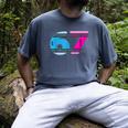 67 Crayon Cool Baseball Crayon 6 7 67 Men's Comfort Colors T-Shirt Denim