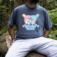 67th Birthday Squad Baseball Ice Cream Drip Birthday Squad Men's Comfort Colors T-Shirt Denim