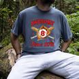 8 Year Old Boys Awesome Since 2018 Baseball Birthday Men's Comfort Colors T-Shirt Denim