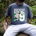 9th Birthday Baseball Birthday Party 9th Birthday Boy Men's Comfort Colors T-Shirt Denim
