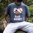 Ball Aunt Heart Football Baseball Hockey Game Day Men's Comfort Colors T-Shirt Denim Ball Aunt Heart Football Baseball Hockey Game Day Men's Comfort Colors T-Shirt Denim