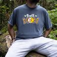 Ball Mom Leopard Baseball Softball Player Mom Men's Comfort Colors T-Shirt Denim Ball Mom Leopard Baseball Softball Player Mom Men's Comfort Colors T-Shirt Denim