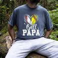 Ball Papa Softball Baseball Dad Fathers Day Premium Men's Comfort Colors T-Shirt Denim Ball Papa Softball Baseball Dad Fathers Day Premium Men's Comfort Colors T-Shirt Denim