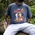 This Baller Is Now 11 Year Baseball Player 11th Birthday Boy Men's Comfort Colors T-Shirt Denim