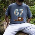 Baseball 67 Six Seven Meme 6-7 Drip Baseball Boys Men Men's Comfort Colors T-Shirt Denim