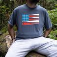 Baseball American Flag Patriotic USA Pride Men's Comfort Colors T-Shirt Denim Baseball American Flag Patriotic USA Pride Men's Comfort Colors T-Shirt Denim