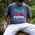 Baseball Or Bows Poppa Loves You Gender Reveal Men's Comfort Colors T-Shirt Denim Baseball Or Bows Poppa Loves You Gender Reveal Men's Comfort Colors T-Shirt Denim