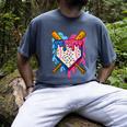 Baseball Boys Ice Cream Drip Baseball Men's Comfort Colors T-Shirt Denim