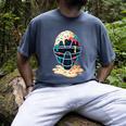 Baseball Catcher Mask Ice Cream Dripping Baseball Boy Youth Men's Comfort Colors T-Shirt Denim