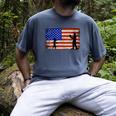 Baseball Coach Baseball Dad American Flag Men's Comfort Colors T-Shirt Denim Baseball Coach Baseball Dad American Flag Men's Comfort Colors T-Shirt Denim
