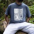 Baseball Dad American Flag Papa Daddy Happy Father's Day Men's Comfort Colors T-Shirt Denim Baseball Dad American Flag Papa Daddy Happy Father's Day Men's Comfort Colors T-Shirt Denim