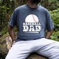 Baseball Dad Father Sport Fan Premium Men's Comfort Colors T-Shirt Denim Baseball Dad Father Sport Fan Premium Men's Comfort Colors T-Shirt Denim