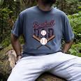 Baseball Dad Father's Day Celebration For Sports Lovers Fans Men's Comfort Colors T-Shirt Denim Baseball Dad Father's Day Celebration For Sports Lovers Fans Men's Comfort Colors T-Shirt Denim