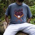 Baseball Dad Fathers Day Game Day Toddler Kids Sport Lovers Men's Comfort Colors T-Shirt Denim Baseball Dad Fathers Day Game Day Toddler Kids Sport Lovers Men's Comfort Colors T-Shirt Denim