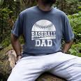 Baseball Dad Father's Day Men Men's Comfort Colors T-Shirt Denim Baseball Dad Father's Day Men Men's Comfort Colors T-Shirt Denim
