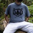 Baseball Dad Happy Fathers Day For Men Wife Daughter Son Men's Comfort Colors T-Shirt Denim Baseball Dad Happy Fathers Day For Men Wife Daughter Son Men's Comfort Colors T-Shirt Denim