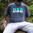 Baseball Dad Ice Cream Drip Happy Fathers Day Men's Comfort Colors T-Shirt Denim Baseball Dad Ice Cream Drip Happy Fathers Day Men's Comfort Colors T-Shirt Denim