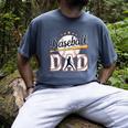 Baseball Dad Player Cool Retro Sports Fan Father's Day Men's Comfort Colors T-Shirt Denim Baseball Dad Player Cool Retro Sports Fan Father's Day Men's Comfort Colors T-Shirt Denim