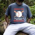Baseball Dad Like a Regular Dad But With Bigger Balls Premium Men's Comfort Colors T-Shirt Denim Baseball Dad Like a Regular Dad But With Bigger Balls Premium Men's Comfort Colors T-Shirt Denim