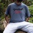 Baseball Dad Script Raglan Baseball Tee Men's Comfort Colors T-Shirt Denim Baseball Dad Script Raglan Baseball Tee Men's Comfort Colors T-Shirt Denim