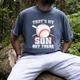 Baseball Dad Softball Game Son Out There Fathersday Baseball Men's Comfort Colors T-Shirt Denim Baseball Dad Softball Game Son Out There Fathersday Baseball Men's Comfort Colors T-Shirt Denim