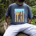 Baseball Drip Dripping Ice Cream Sport Player American Flag Men's Comfort Colors T-Shirt Denim Baseball Drip Dripping Ice Cream Sport Player American Flag Men's Comfort Colors T-Shirt Denim