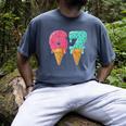 Baseball Drip Ice Cream 67 Baseball Men's Comfort Colors T-Shirt Denim Baseball Drip Ice Cream 67 Baseball Men's Comfort Colors T-Shirt Denim