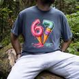 Baseball Drip Ice Cream 67 Men's Comfort Colors T-Shirt Denim Baseball Drip Ice Cream 67 Men's Comfort Colors T-Shirt Denim